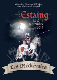Fête des médiévales. Du 13 au 14 septembre 2014 à Estaing. Aveyron. 